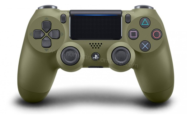 SONY PS4 Slim 1 To COD WWII Edition limit&eacute;e - DualShock 4 - vue de face