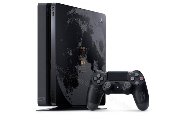 SONY PS4 Slim 1 To FF XV Edition limit&eacute;e - Position verticale