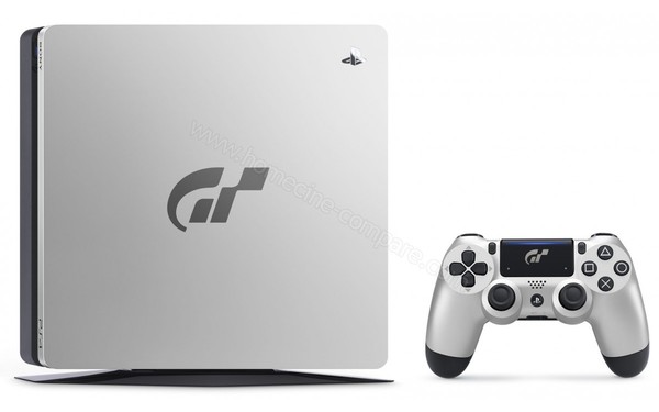 SONY PS4 Slim 1 To GT Sport Edition limit&eacute;e - Vue du dessus