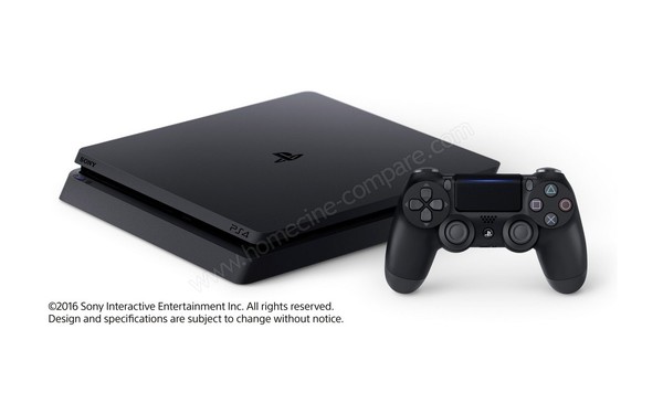 SONY PS4 Slim 500 Go RC U4 TLOU - Vue 3/4 droite