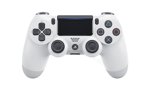 SONY PS4 Slim Blanche 500 Go 2 manettes - Manette sans fil DualShock 4