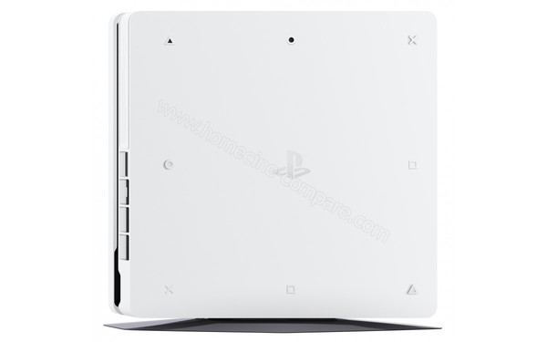 SONY PS4 Slim Blanche 500 Go - Vue du dessous