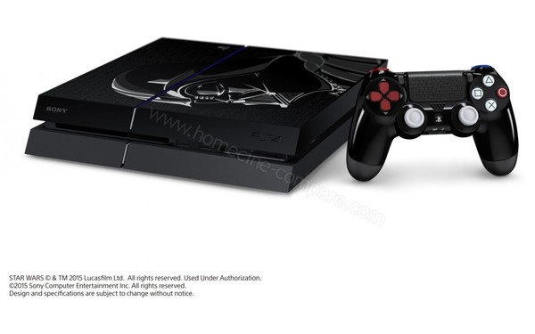 SONY PS4 1 To Star Wars Battlefront EL Import EU - Vue 3/4 droite - position horizontale