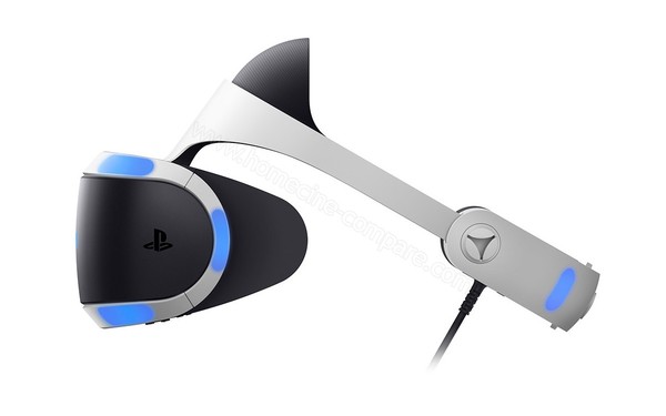 SONY PlayStation VR 2 M&eacute;ga Pack - Vue de profil