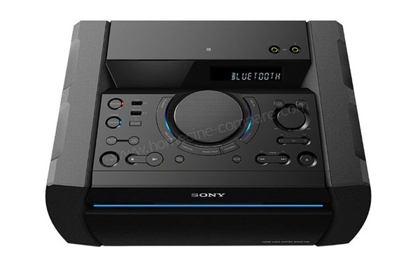 SONY SHAKE-X3D - Vue du dessus