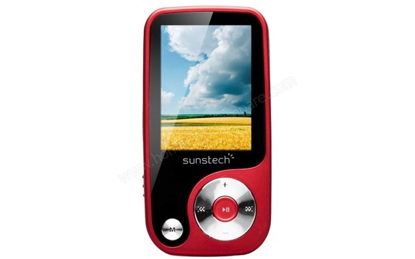 SUNSTECH Thorn 4 Go Rouge - Vue de face