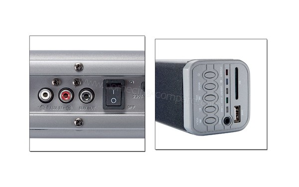 THOMSON SB255BT - Connectique