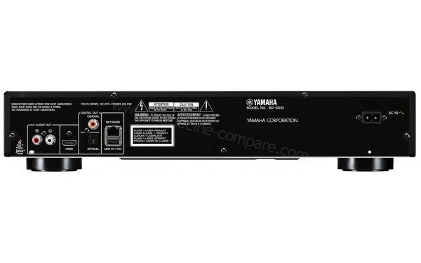 YAMAHA BD-S681 Noir - Vue de l'arri&egrave;re