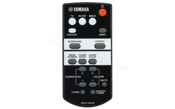 YAMAHA SRT-700 Noir - T&eacute;l&eacute;commande