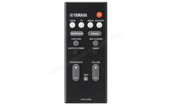 YAMAHA YAS-106 - T&eacute;l&eacute;commande