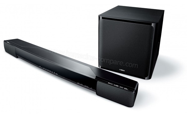 YAMAHA YAS-203 Noir - Vue du dessus