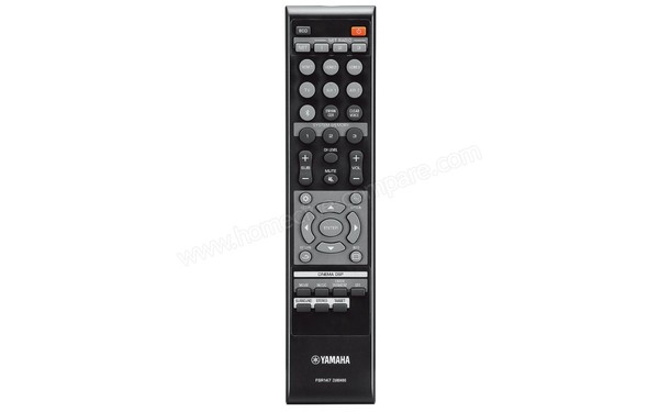 YAMAHA YSP-2700 Noir - T&eacute;l&eacute;commande