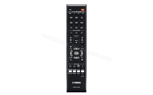 YAMAHA YSP-5600 - T&eacute;l&eacute;commande