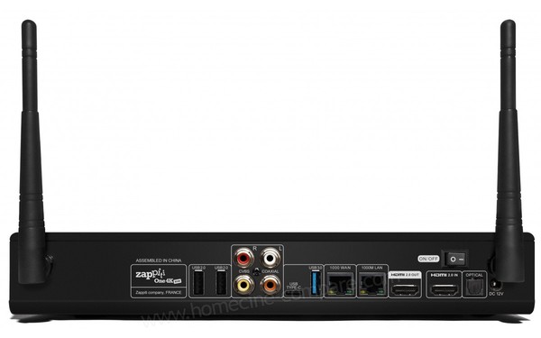 ZAPPITI One 4K HDR (sans DD) - Vue de l'arri&egrave;re