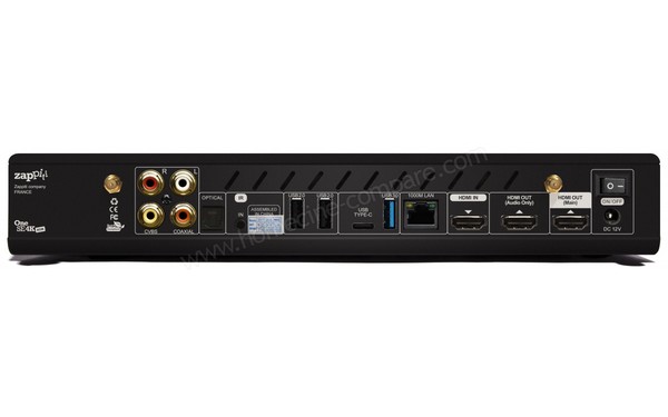 ZAPPITI One SE 4K HDR - Vue de l'arri&egrave;re