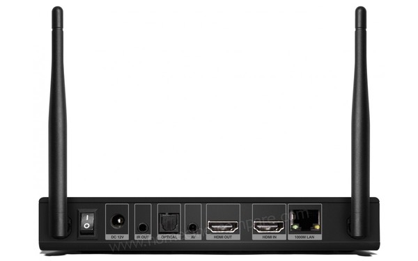 ZAPPITI Player 4K Mini - Vue de l'arri&egrave;re