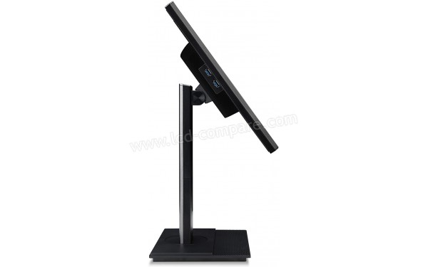 ACER B246HLymdpr - Vue de profil bascul&eacute; vers l'arri&egrave;re