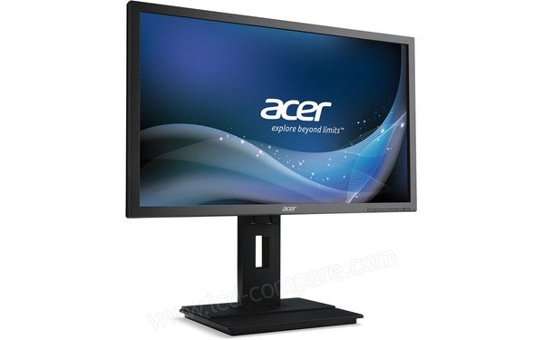 ACER B246HYLAymdr - Vue 3/4 gauche