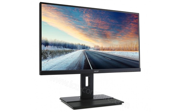 ACER B276HKBymjdpprzx - Vue 3/4 gauche