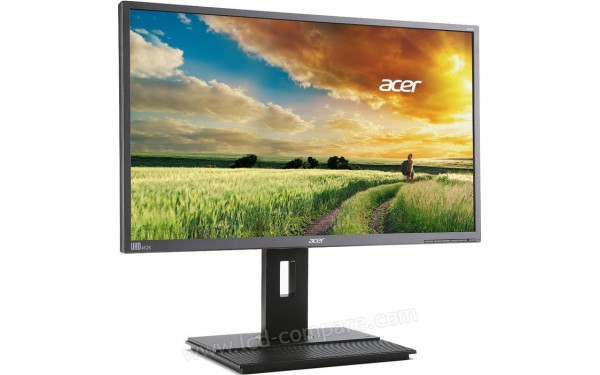ACER B276HKBymjdpprx - Vue 3/4 gauche