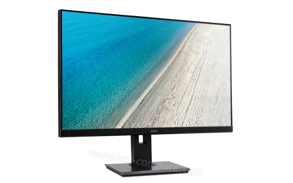 ACER B277Ubmiipprzx - Vue 3/4 gauche