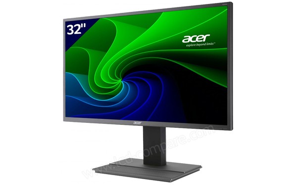 ACER B326HKAymjdpphz - Vue 3/4 droite