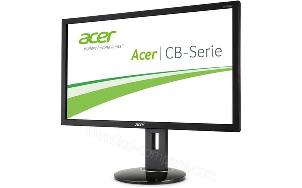 ACER CB280HKbmjdppr - Vue 3/4 droite