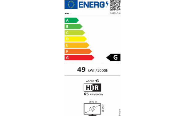 ACER CB382CURbmiiphuzx - &Eacute;tiquette &eacute;nergie v2