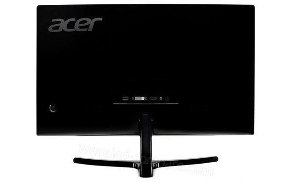 ACER ED242QRAbidpx - Vue de l'arri&egrave;re