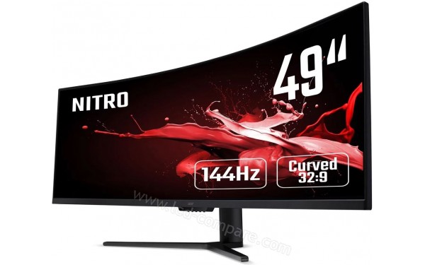 ACER EI491CRPbmiiipx - Vue 3/4 droite