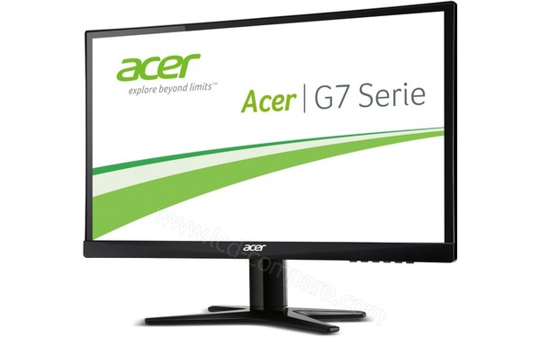 ACER G227HQLAbid - Vue 3/4 droite