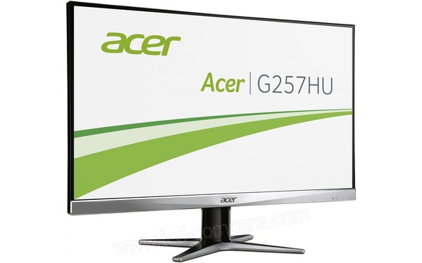 ACER G257HUsmidpx - Vue 3/4 gauche