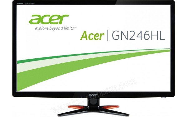 ACER GN246HLBbid - Vue de face