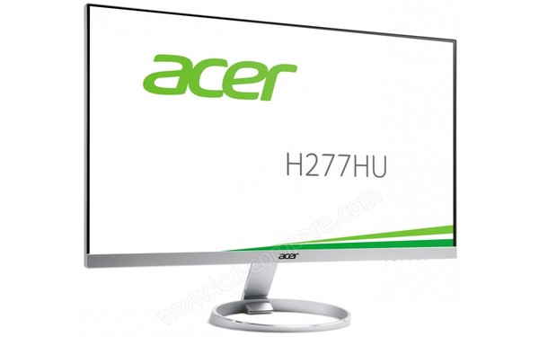 ACER H277HUsmipuz - Vue 3/4 gauche