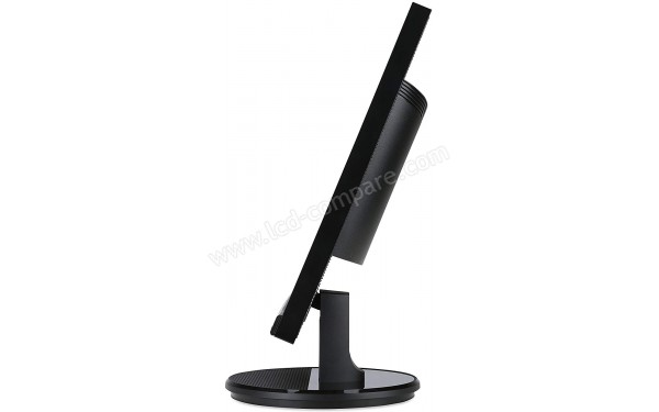 ACER K222HQLbid - Vue de profil bascul&eacute; vers l'arri&egrave;re