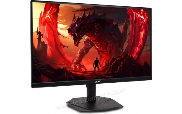 ACER KG251QZ1biip - Vue 3/4 gauche