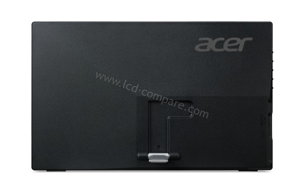 ACER PM161Qbu - Vue de l'arri&egrave;re pied d&eacute;pli&eacute;