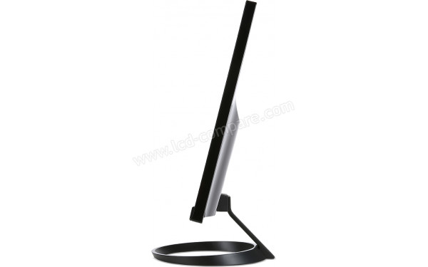 ACER R240HYbidx - Vue de profil bascul&eacute; vers l'arri&egrave;re