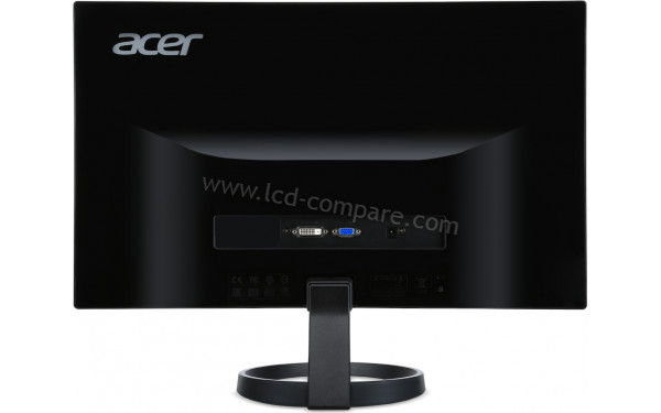 ACER R240HYbidx - Vue de l'arri&egrave;re