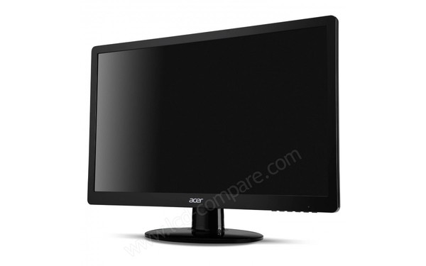 ACER S220HQLBrbd - Vue 3/4 droite