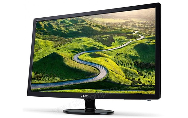 ACER S241HLCbid - Vue 3/4 droite