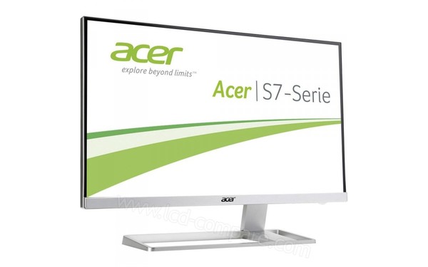 ACER S277HKwmidpp - Vue 3/4 gauche