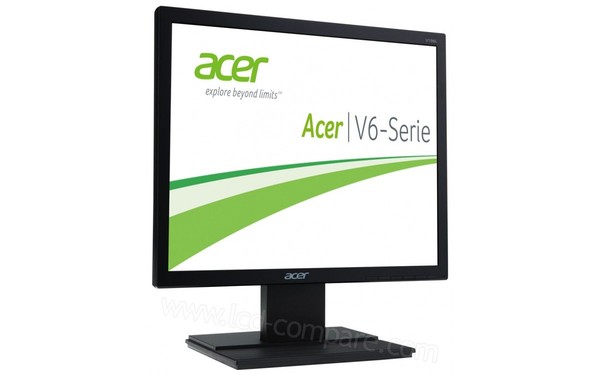 ACER V196LBbmd - Vue 3/4 gauche