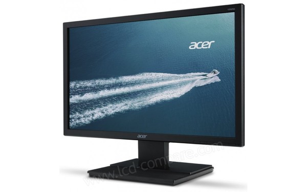 ACER V206HQLAb - Vue 3/4 droite