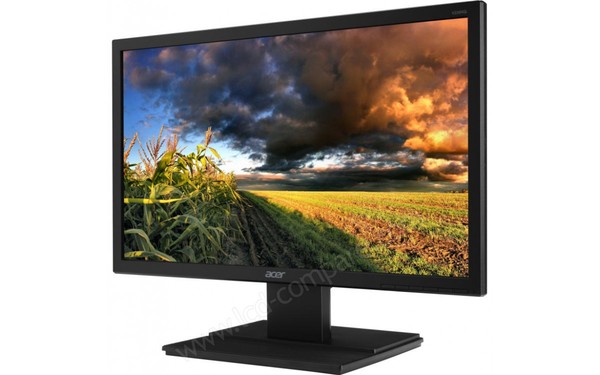 ACER V226HQLAbd - Vue 3/4 droite