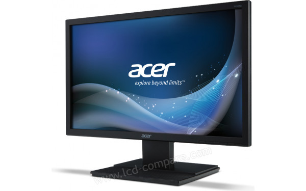 ACER V226HQLbmd - Vue 3/4 droite