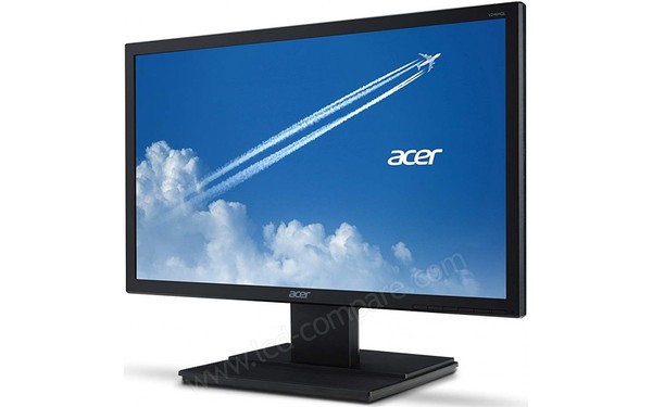 ACER V246HQLCbmid - Vue 3/4 droite