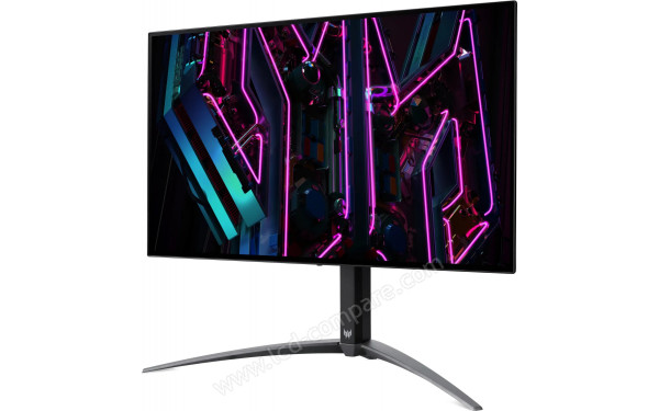 ACER X27Ubmiipruzx - Vue 3/4 droite