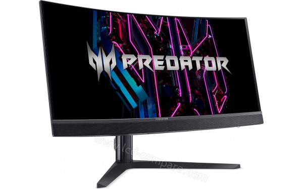 ACER X34F1bmiipphuzx - Vue 3/4 gauche