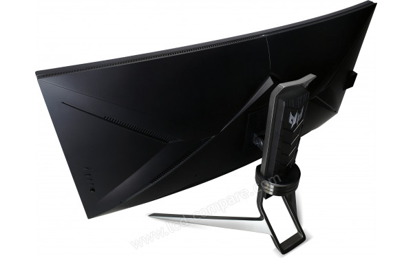 ACER X38P - Vue 3/4 arri&egrave;re plong&eacute;e